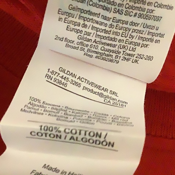 Gildan Size 2XL Red Salsa Cruise 20th Anniversary  Graphic Tee. New - Picture 5 of 5